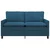 Sofa Plava 156 x 81 x 87,5 cm Baršun