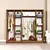 Hanah Home Ormar Kardelen 1600-123, 200x180x51,8 cm, , Braon