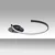 Opviq Moon 13327 Luster, Crni