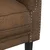 2-dijelni set sofa smeđi baršunasti