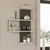 Hanah Home Cambel Zidna polica, Antracit