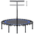 vidaXL Fitnes trampolin z ročajem 122 cm