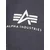 ALPHA INDUSTRIES Majica Basic Zip temno siva