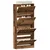 Ormar za cipele Staro drvo 80 x 21 x 163,5 cm Konstruirano drvo