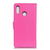 Eleganten etui/ovitek Litchi za Asus Zenfone Max Pro M1 ZB601KL/ZB602K - roza