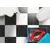Decormat Podloga pvc Šahovna plošča 80x120 cm