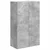 TV zidni ormar Zidne Betonski sivi 59,5 x 31 x 100 cm