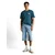 TOM TAILOR DENIM Majica petrol/marelica/bela