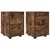 Noćni ormarići 2 pcs Dimljeni hrast 30,5 x 30 x 43 cm