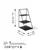 Aberto Design Stalak za nakit 16x30.5x17cm, Crni