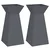 Stup saksija 2 pcs Antracit 35 x 35 x 73 cm