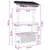 Vanjski bar stol Prirodna 110 x 50 x 209 cm Bambus