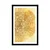 Plakat s paspartujem zlata etno Mandala - 60x90 no frame