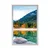 Plakat jezero v čudoviti naravi - 60x90 black
