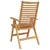 Vidaxl Stol 8 szt. Rjava 64.5 x 52 x 108 cm Trden tikov les