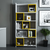 Hanah Home Polica 80x170x22cm Belo-Žuta