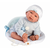 Llorens 84451 NEW BORN realistična lutka za bebe sa zvukom i tijelom od mekog materijala 44 cm
