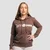 GymBeam Women‘s Athlete Hoodie Cocoa