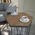 Hanah Home Klub sto Cetrus Kafkas, 40x35x62 cm, Hrast