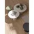 Aluminijasta okrogla vrtna mizica o 45 cm Bryan – Bizzotto