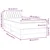 Vidaxl Box spring postelja z vzmetnico roza 80x220 cm žamet