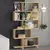 Hanah Home Polica 90x20x156cm Hrast