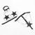 Subblime Fetish Full Body Harness with Star & Chains
