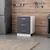Hanah Home kuhinjski element Minar 4164, 60 cm, beli / antracit