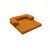 Atelier del Sofa Ugaona garnitura Comfort, 290 cm, Narandžasta