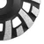 shumee Diamantna brusilna plošča 125 x 22,2 x 5 mm, segment C