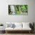 tulup.si Slika na steklu Forest slap narava 120x60 cm 2 obešalnika