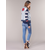 Desigual Jeans jakne SAILOR LOVER pisana