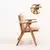 Hanah Home Baštenski set sto i 4 stolice Bež