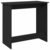Radni stol crni 80 x 40 x 75 cm od iverice