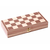 Verkgroup 3v1 lesena šahovnica backgammon in dama 30x30cm lesene figure