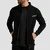 GymBeam Muška dukserica Zip Up Limitless Black