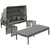 Gardenson Lounge Garnitura Argos, Antracit