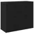 Kreveta Crni hrast 160 x 33 x 70 cm Konstruirano drvo