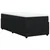 Vidaxl Box spring postelja z vzmetnico črna 90x200 cm žamet