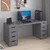 Hanah Home radni sto Alen 180cm 8 Drawer, 180 cm, antracit