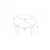 HANAH HOME Sto za dnevnu sobu Emma 8919 OUTLET