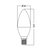 Braytron LED sijalica BRY-ADVANCE-6,5W-E14-C37-3000K
