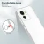 Hibridni ovitek Crystal Bumper z vgrajeno zaščito zadnje kamere za Motorola Edge 50 Ultra - metallic white