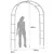 shumee Vrtna pergola lok 240 cm Plonos PL-990