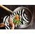 shumee Rezalna ploa steklene ploe 52x30 Zebra