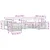 Set vanjskih sofa s jastukom 6 pcs Prirodna i svijetlo siva
