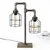 Opviq Stona lampa E27 Socket, Crna