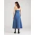 VERO MODA Obleka VMAILEY moder denim