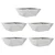 Vrtna saksija 5 pcs Srebrno 40 x 40 x 15 cm Cinkani čelik