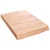 Kupaonska radna ploča svjetlosmeđa 40x60x(2-6) cm masivno drvo
